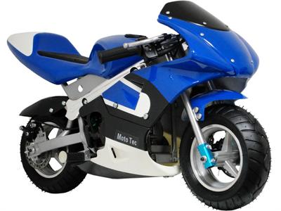 Gas Pocket Bike Blue